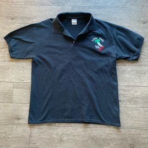 New York Little Italy Blue Polo Men’s Large